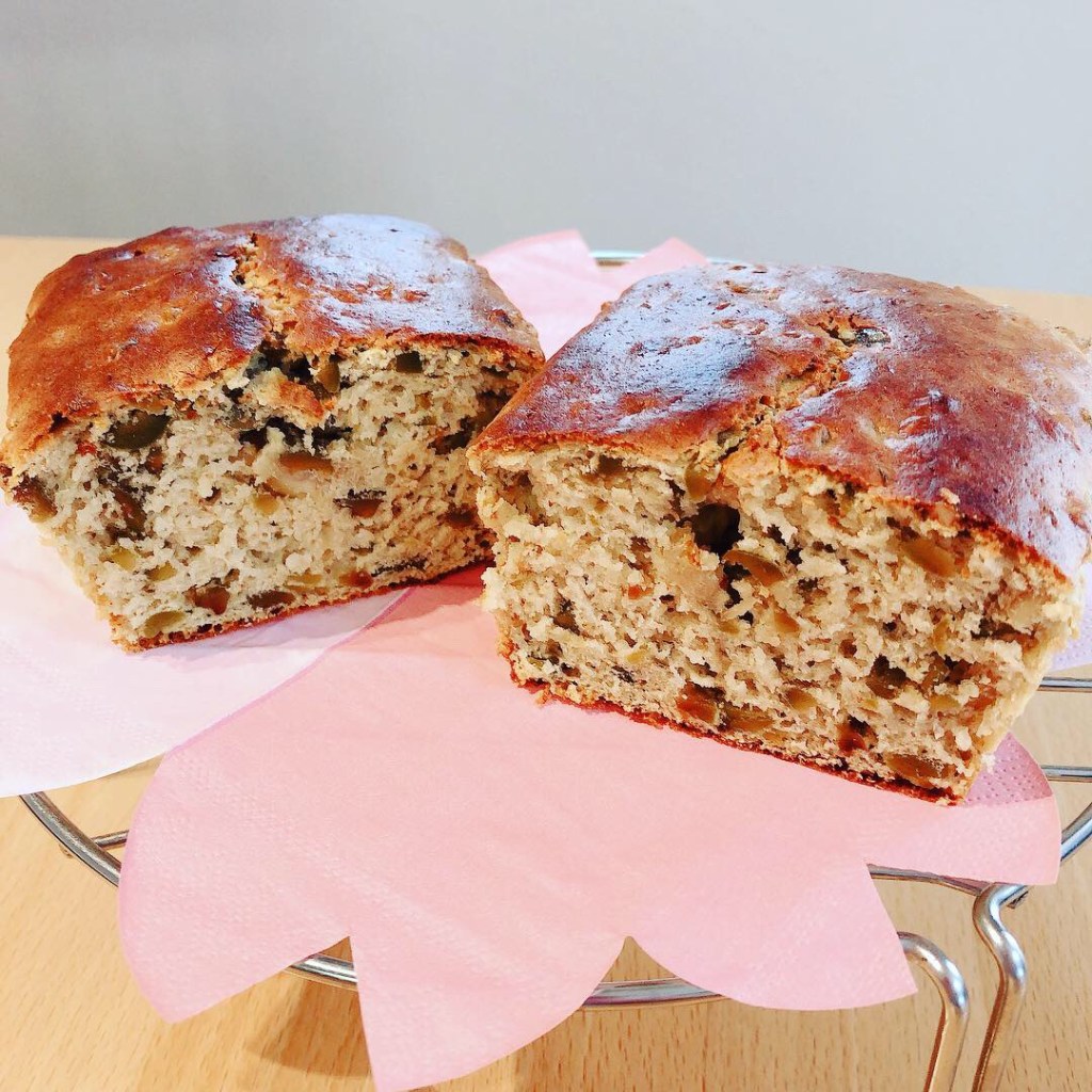 ケーキを焼きました